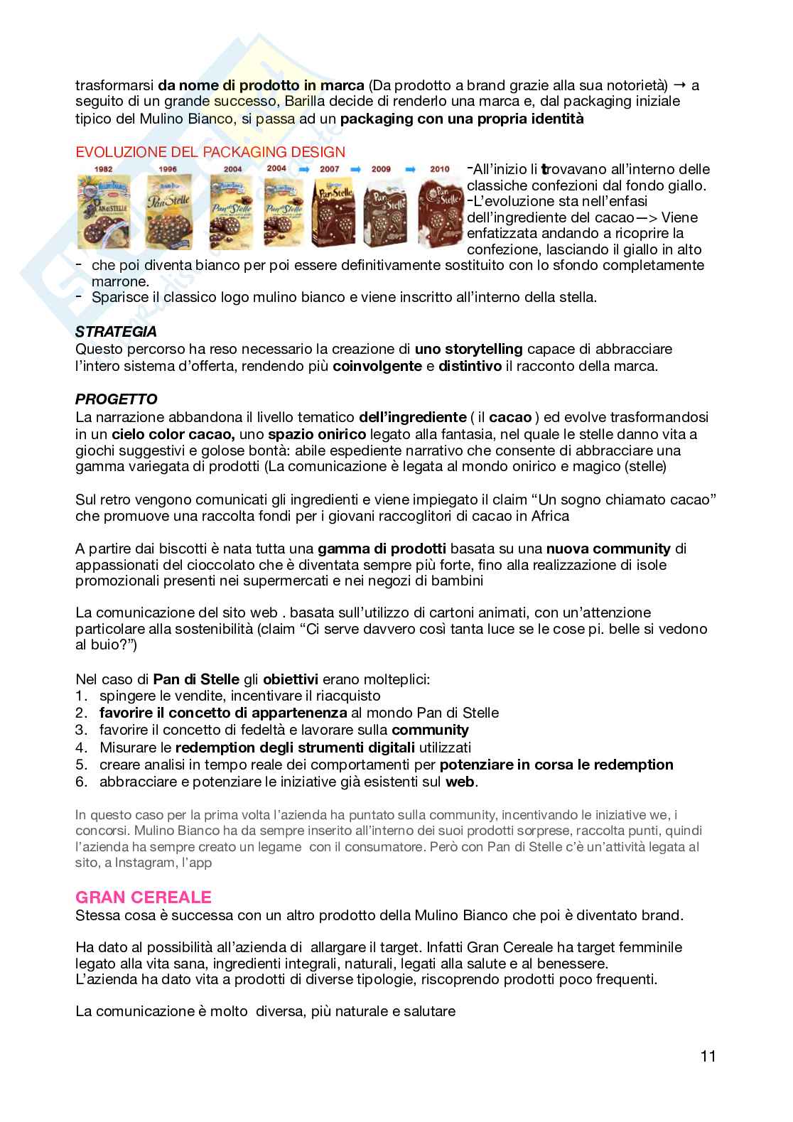 Appunti completi per l'esame di Packaging design  Pag. 11