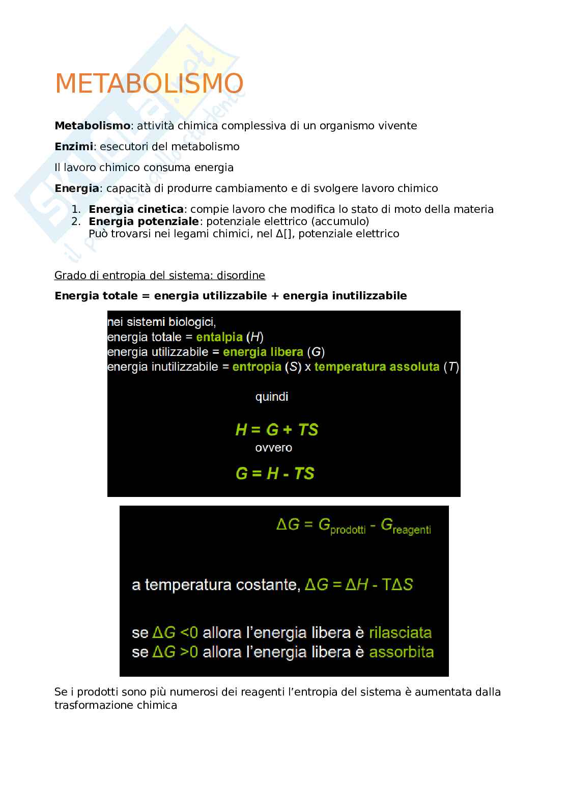 Appunti lezione Biologia generale Pag. 1