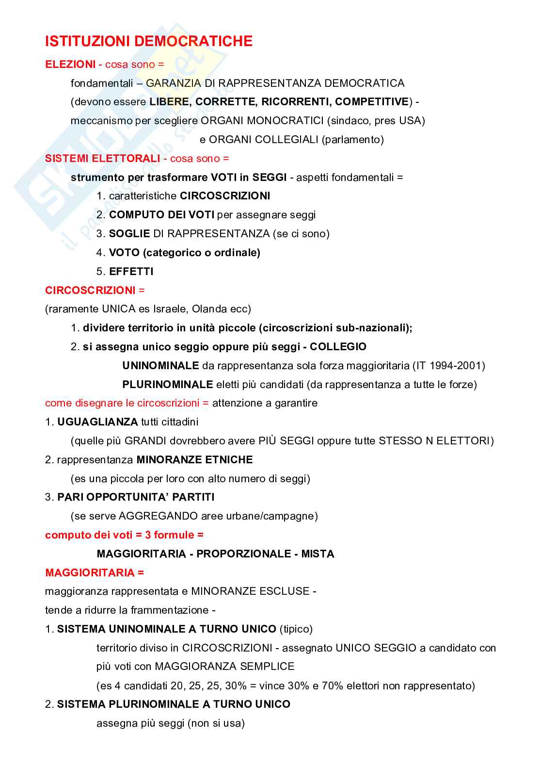 Scienza politica Pag. 16
