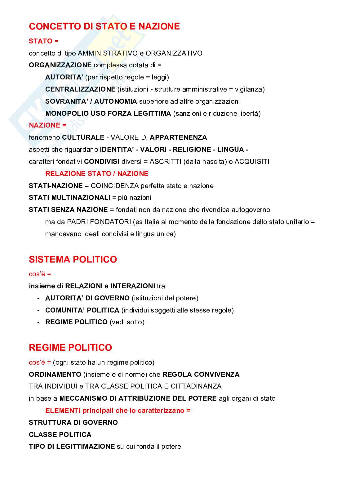 Scienza politica Pag. 2
