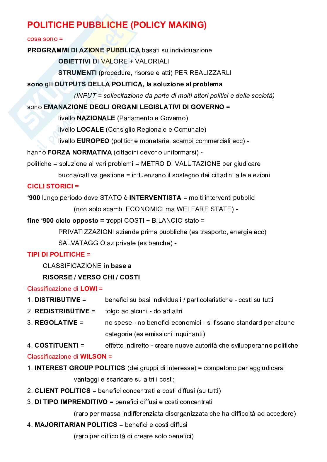 Scienza politica Pag. 26
