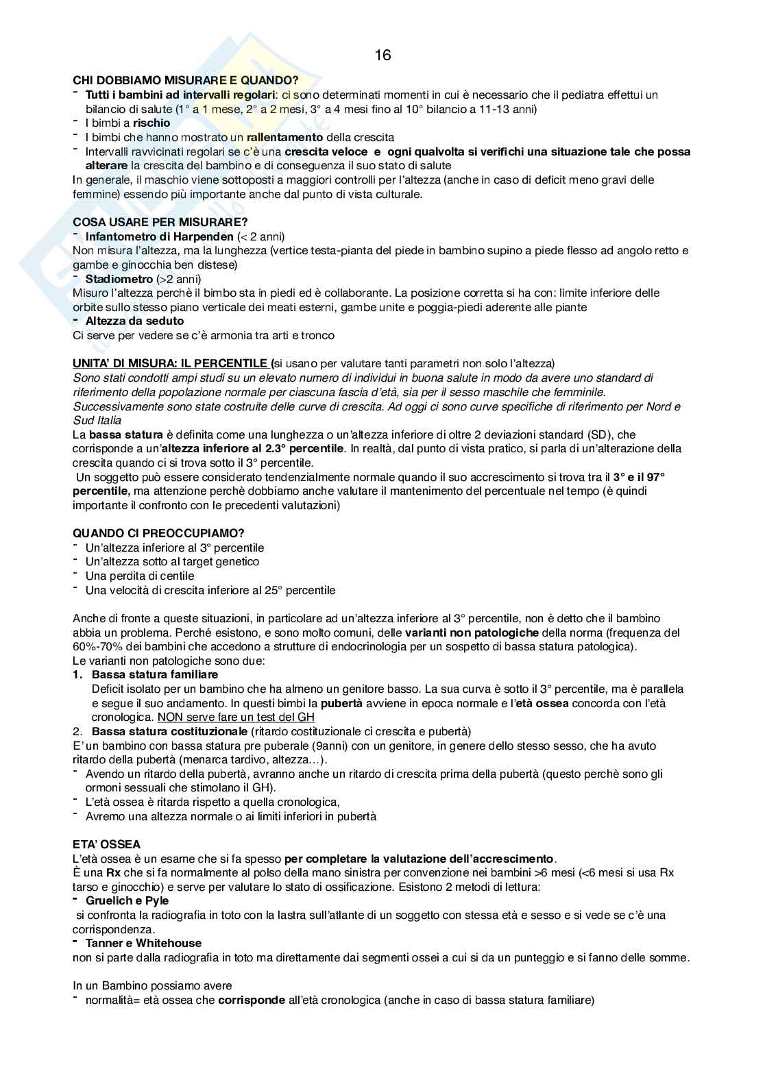 Pediatria generale e specialistica Pag. 16
