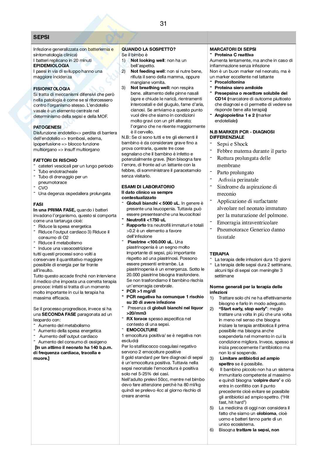 Pediatria generale e specialistica Pag. 31