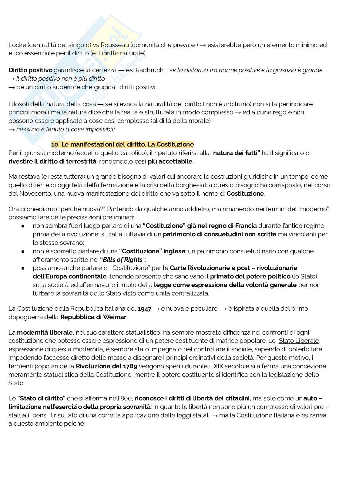 Riassunto esame Filosofia del diritto, Prof. Lottieri Carlo, libro consigliato Prima lezione del diritto , Grossi Pag. 26