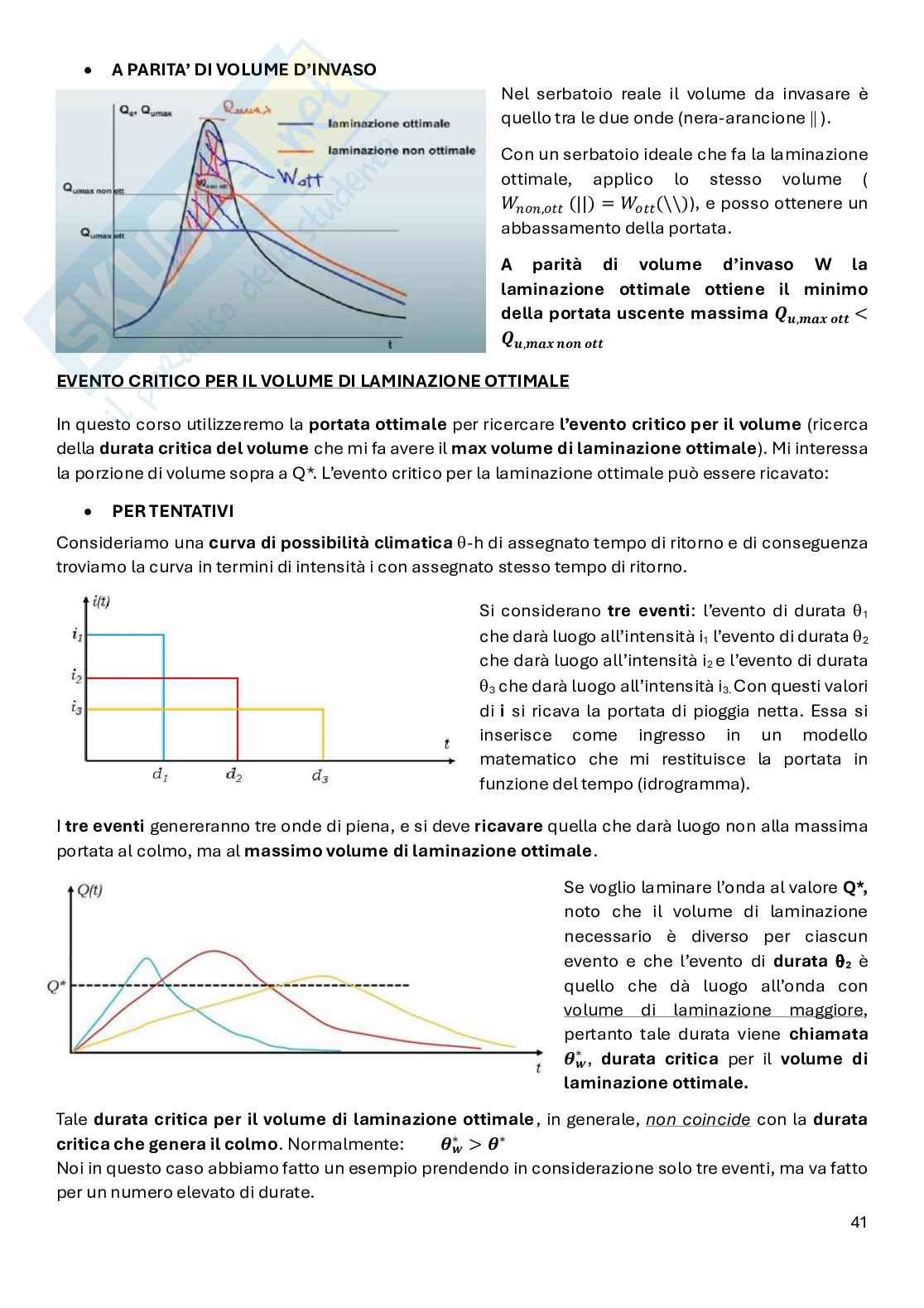 Essenziale Costruzioni idrauliche - parte 1 Pag. 41