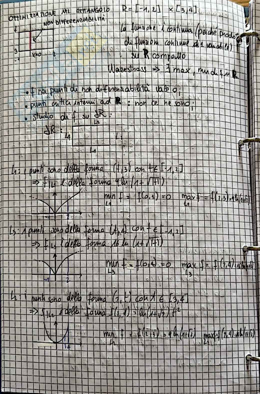 Analisi matematica 2: esercizi svolti su differenziabilità, gradiente e regola della catena Pag. 2
