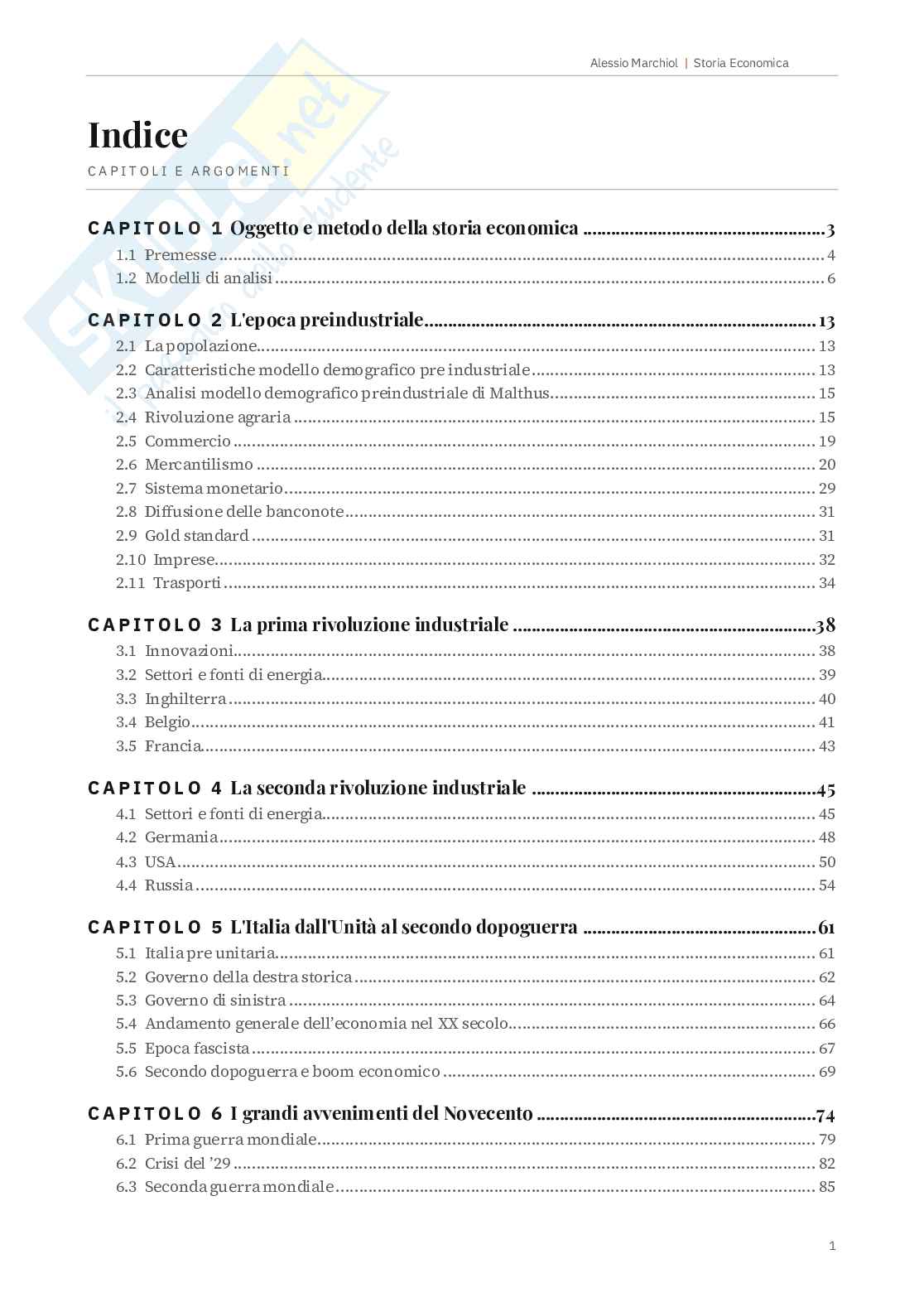 Storia economica Pag. 2