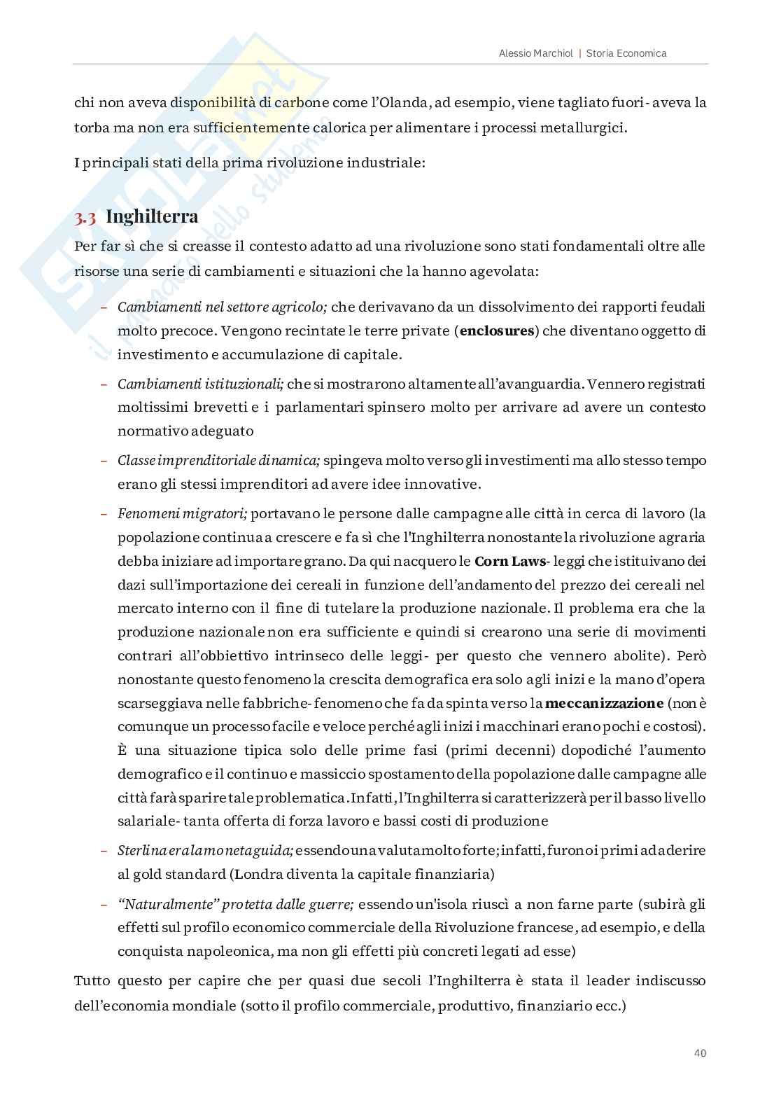 Storia economica Pag. 41