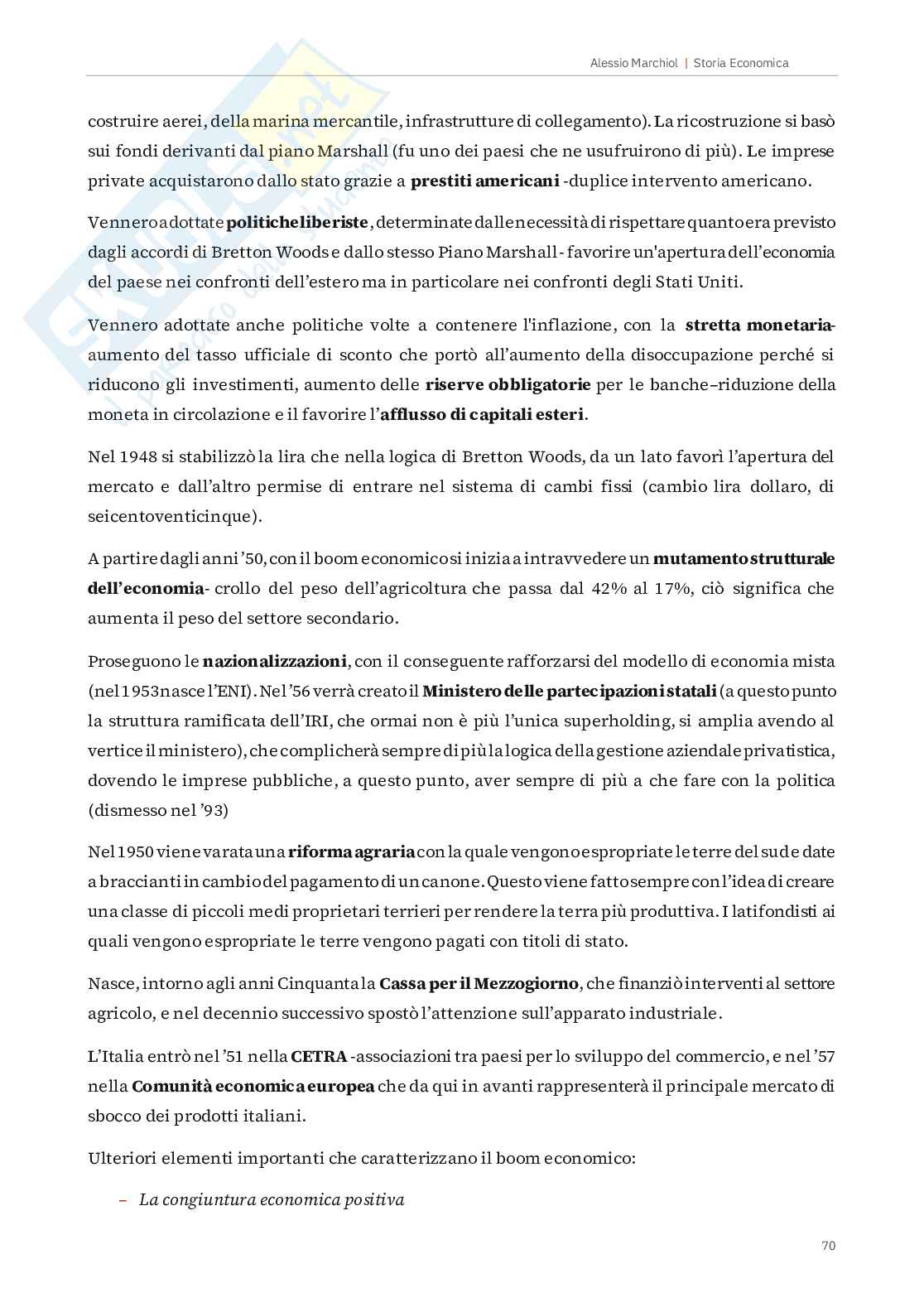 Storia economica Pag. 71