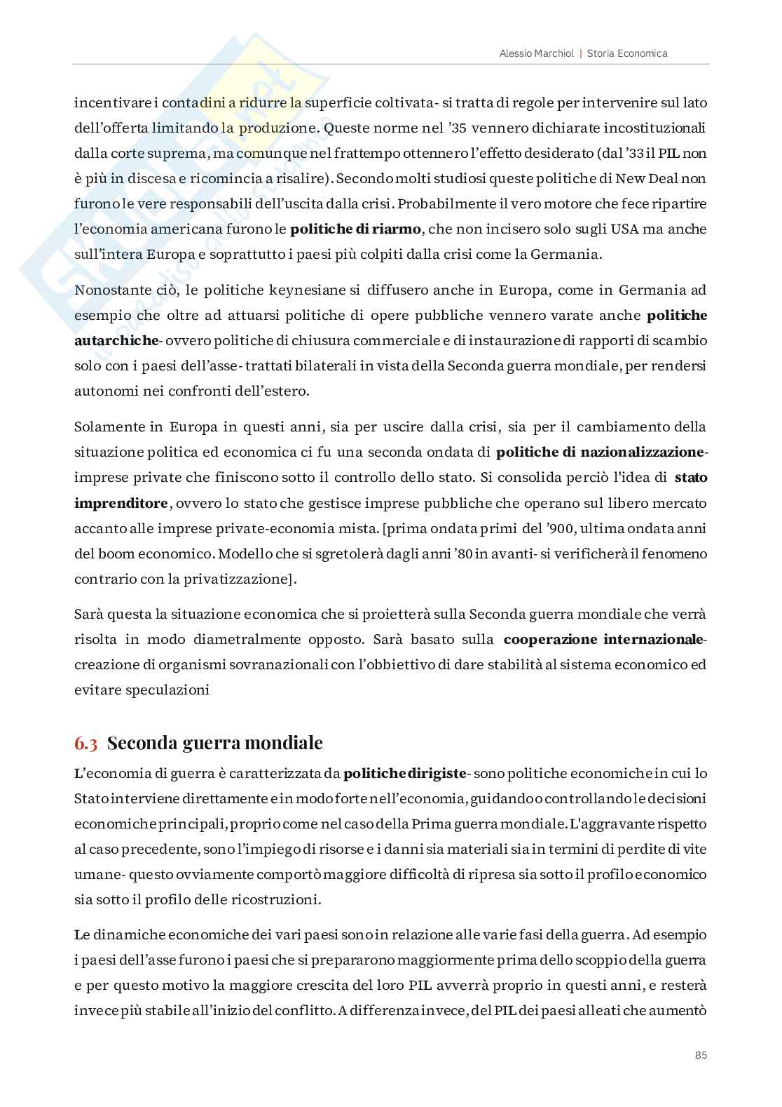 Storia economica Pag. 86