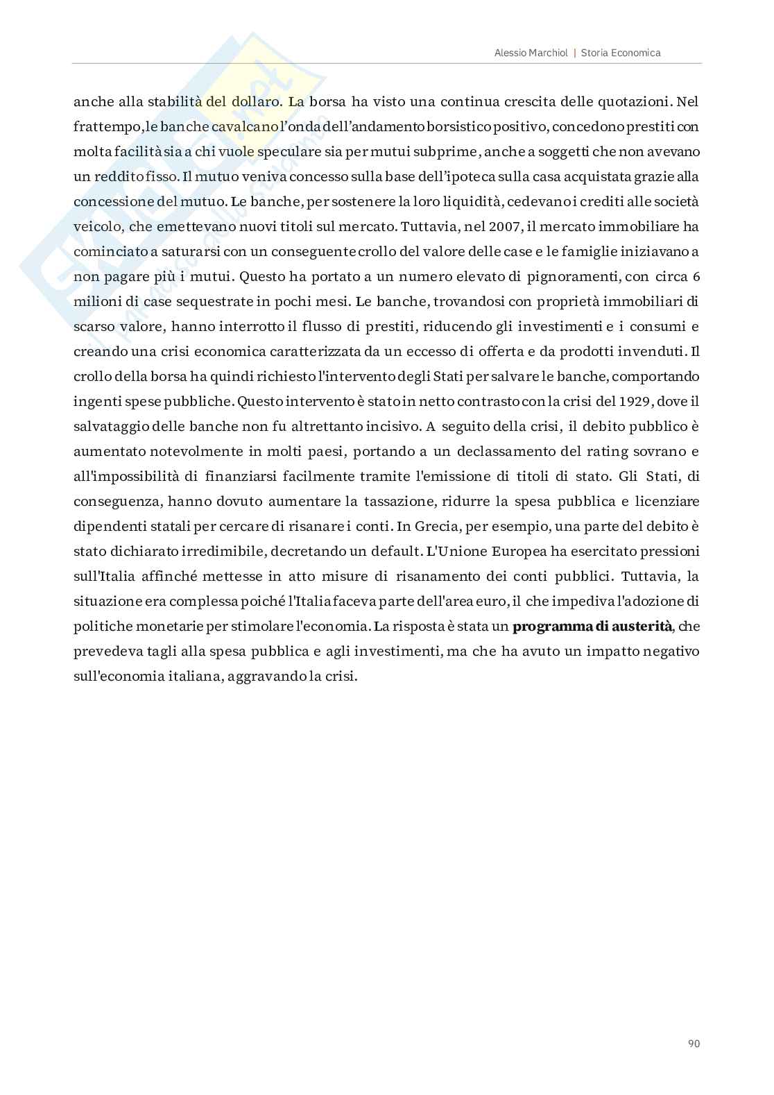 Storia economica Pag. 91