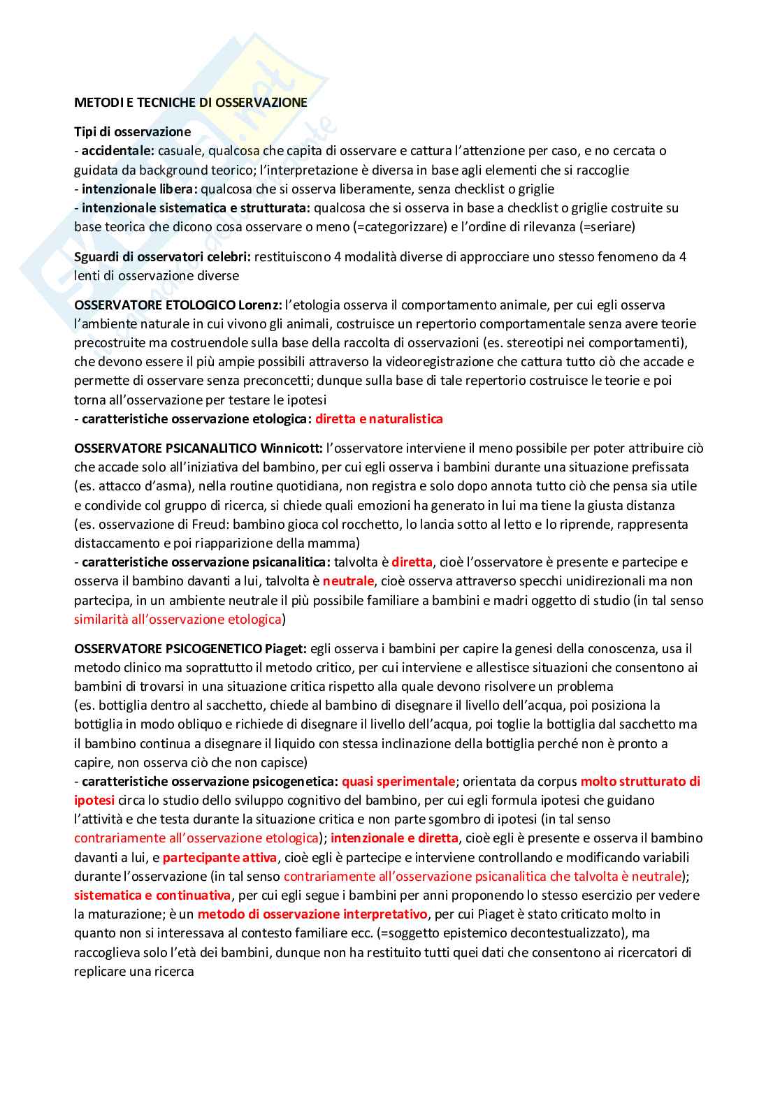 Metodologia e tecnica del gioco e dell'animazione (B024368) - Kit completo, Schemi e Preparazione Esame | SFP Notes Vol. 07 Pag. 11