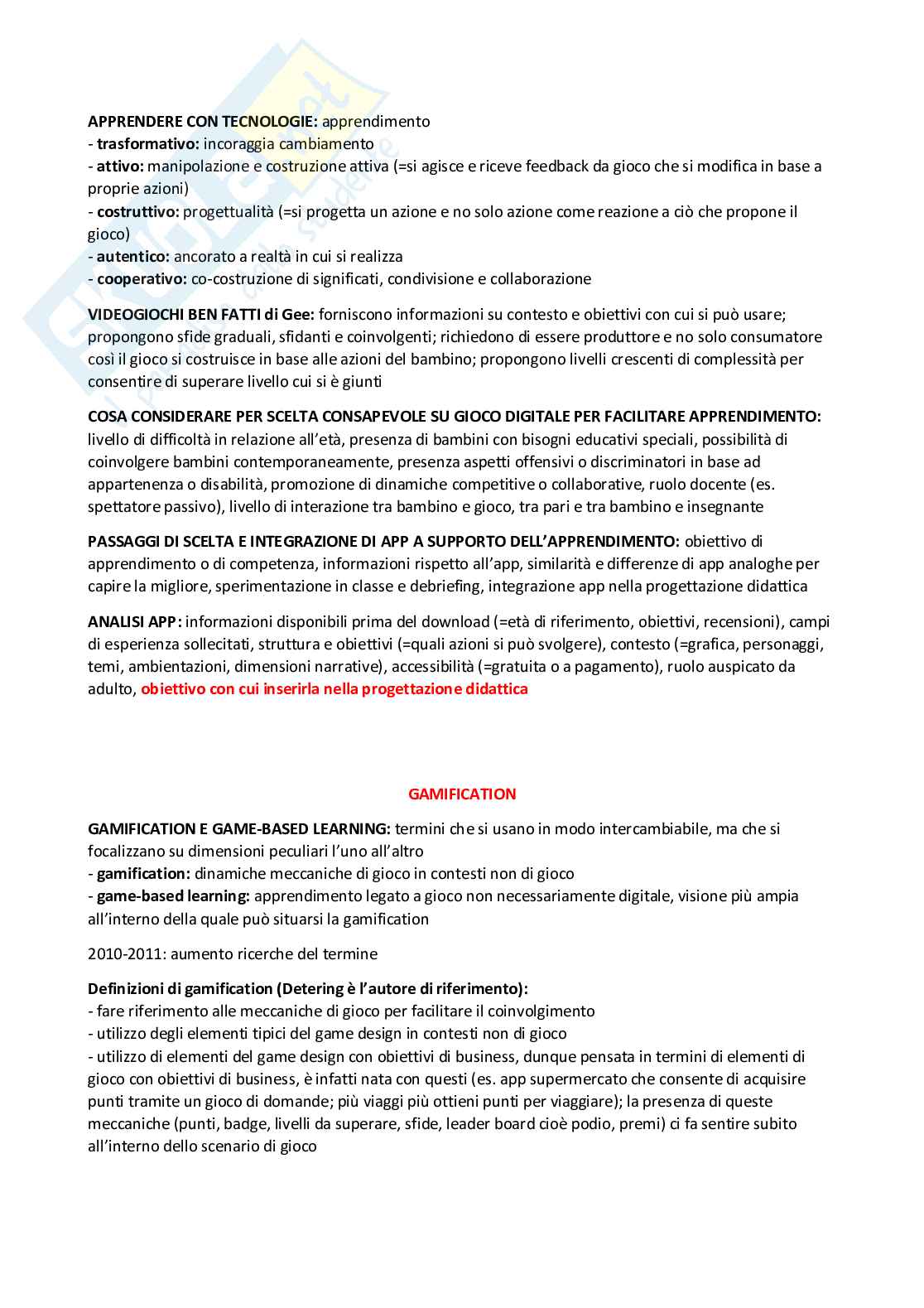 Metodologia e tecnica del gioco e dell'animazione (B024368) - Kit completo, Schemi e Preparazione Esame | SFP Notes Vol. 07 Pag. 2