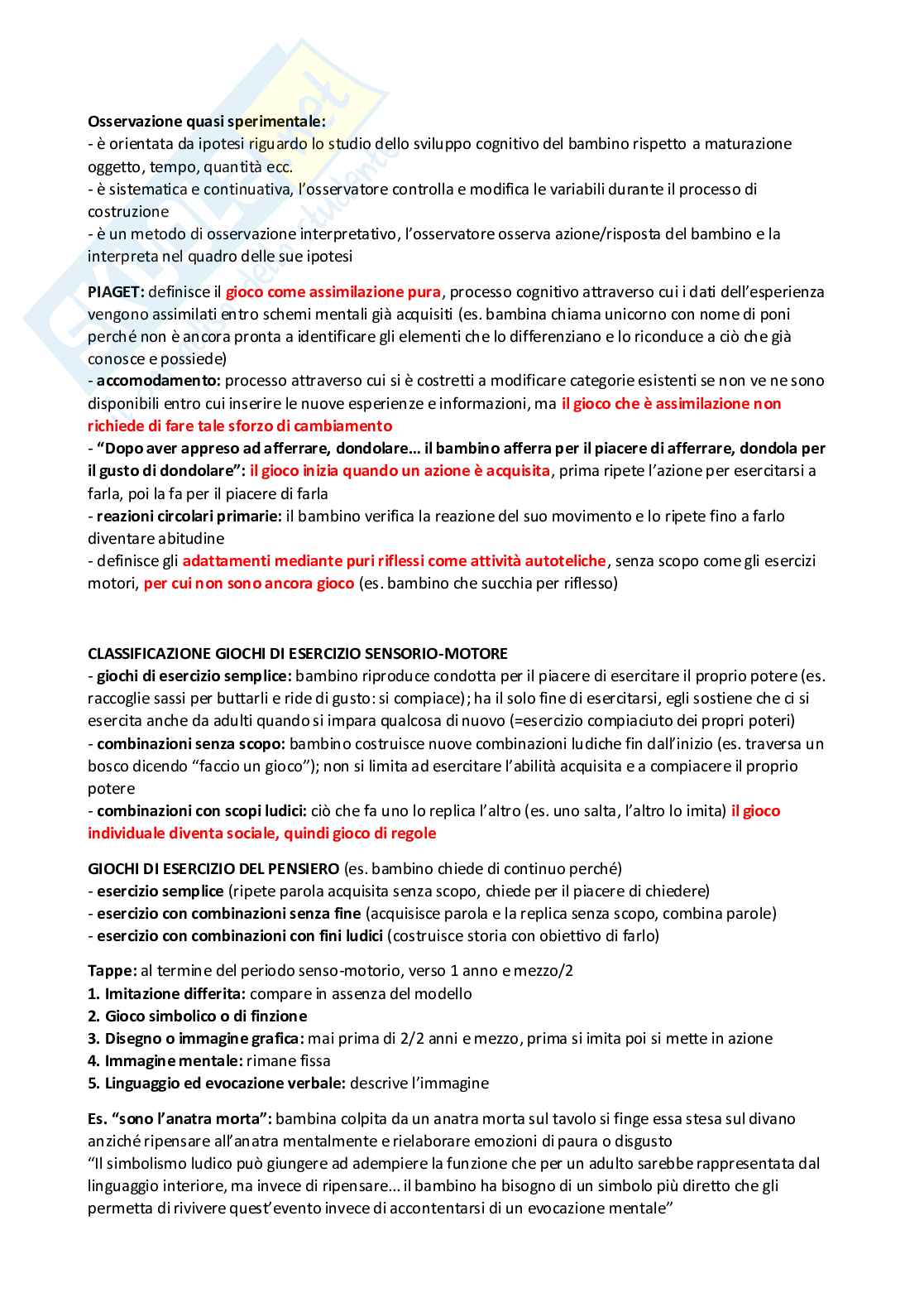 Metodologia e tecnica del gioco e dell'animazione (B024368) - Kit completo, Schemi e Preparazione Esame | SFP Notes Vol. 07 Pag. 26