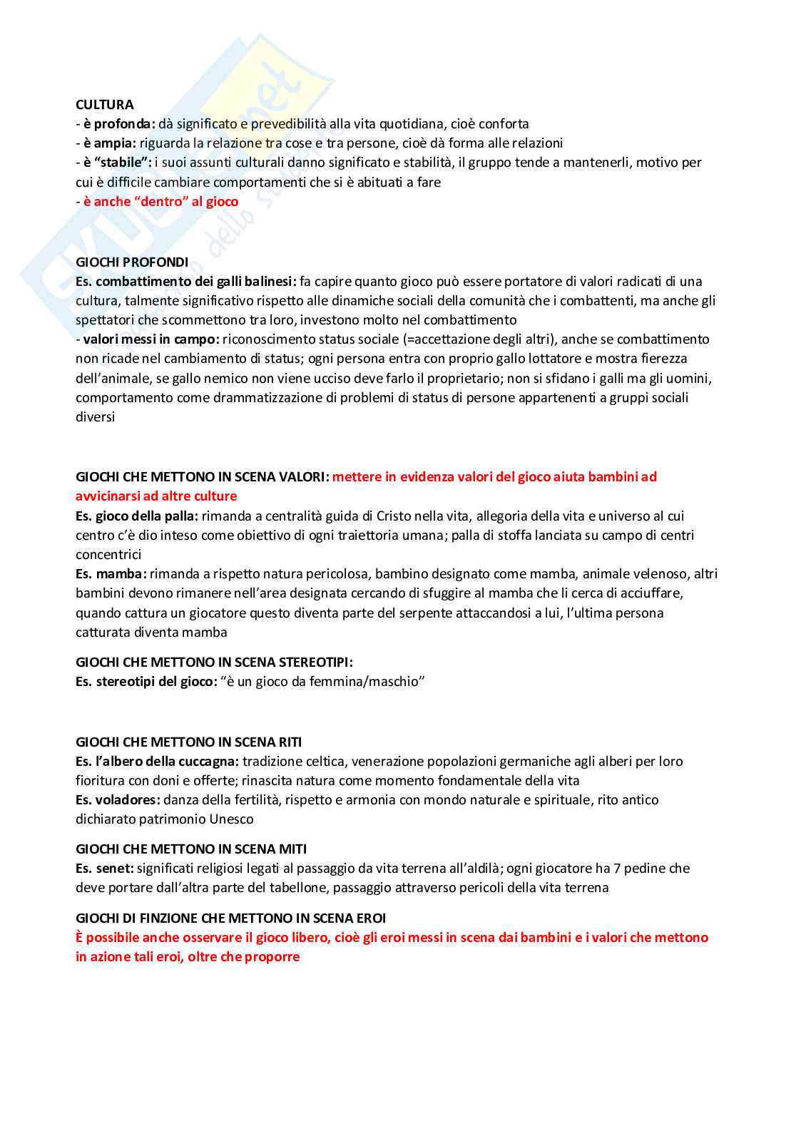 Metodologia e tecnica del gioco e dell'animazione (B024368) - Kit completo, Schemi e Preparazione Esame | SFP Notes Vol. 07 Pag. 6