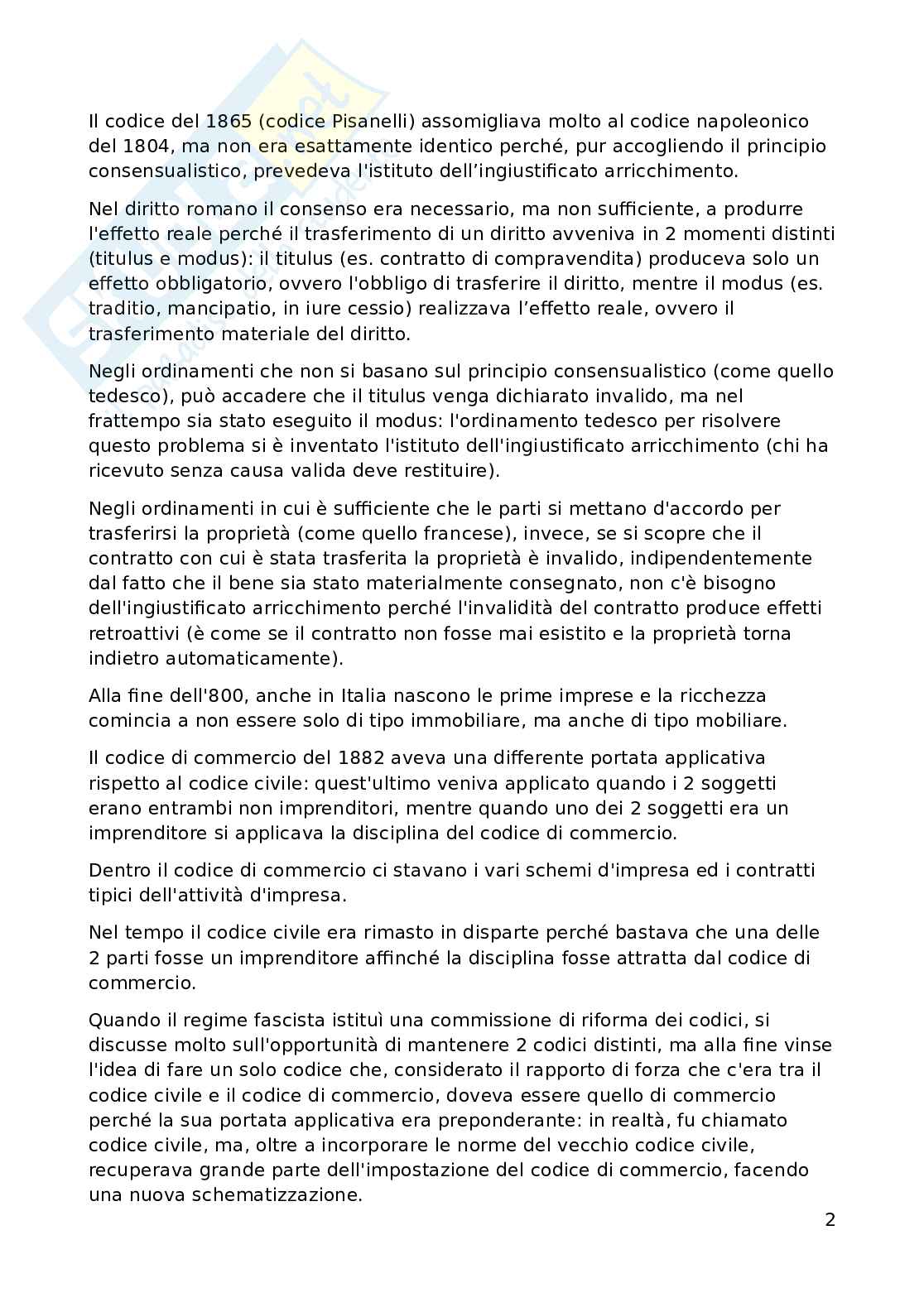 Appunti di Diritto dei contratti  Pag. 2
