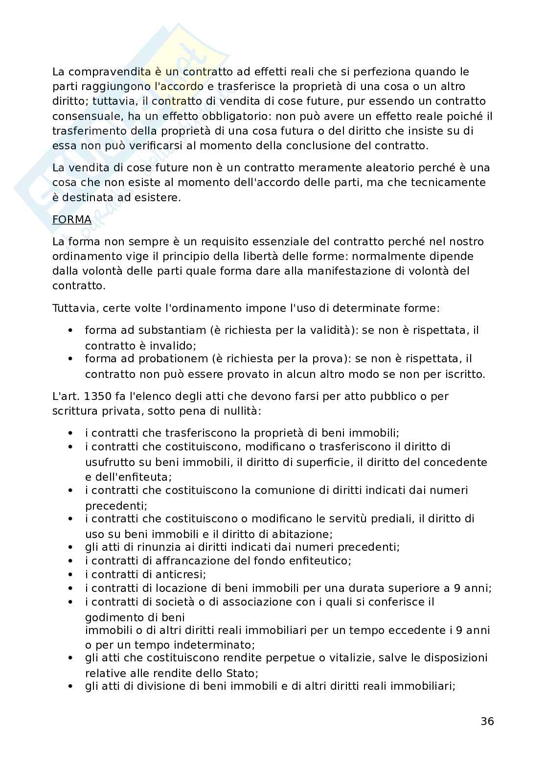 Appunti di Diritto dei contratti  Pag. 36