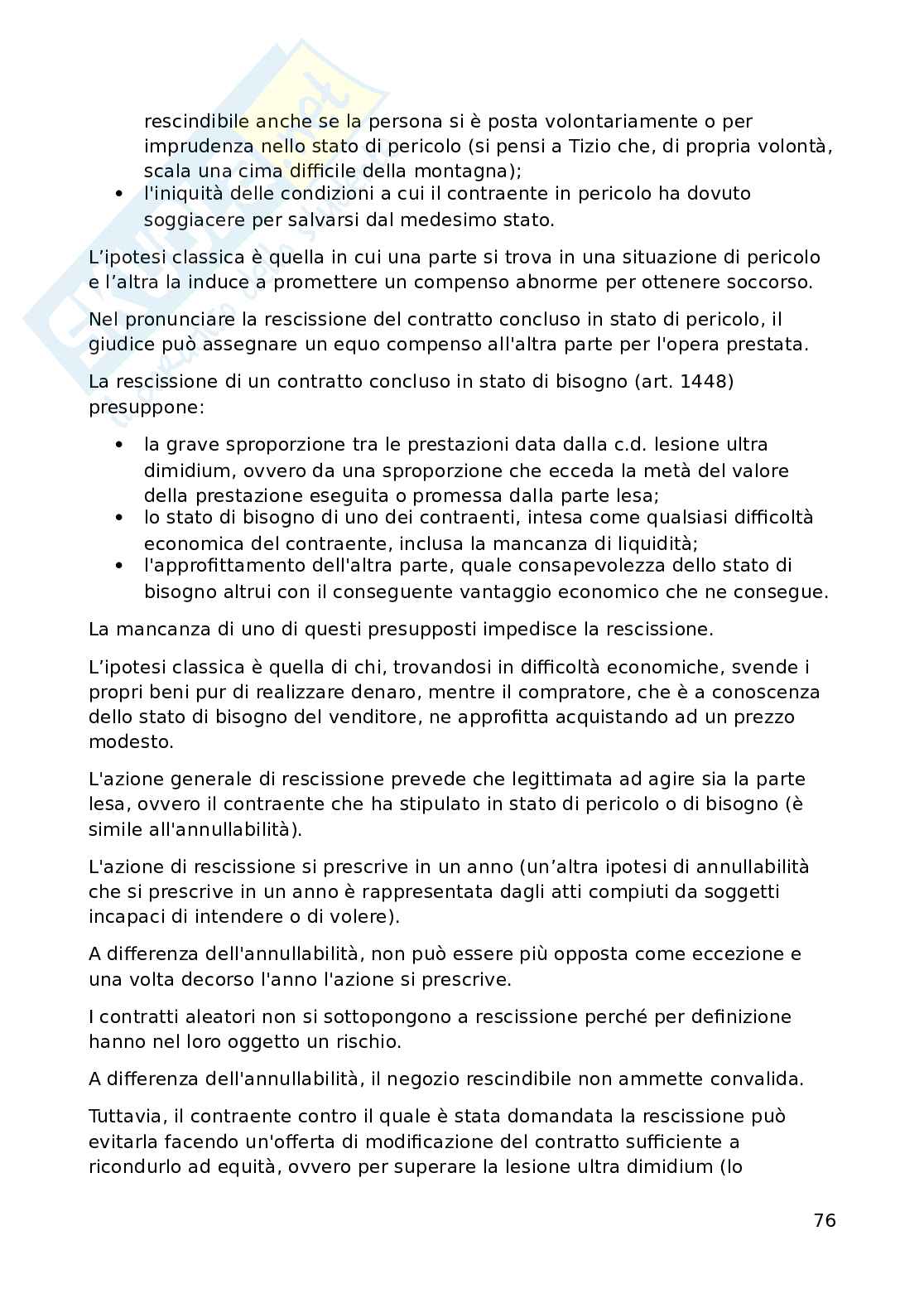 Appunti di Diritto dei contratti  Pag. 76