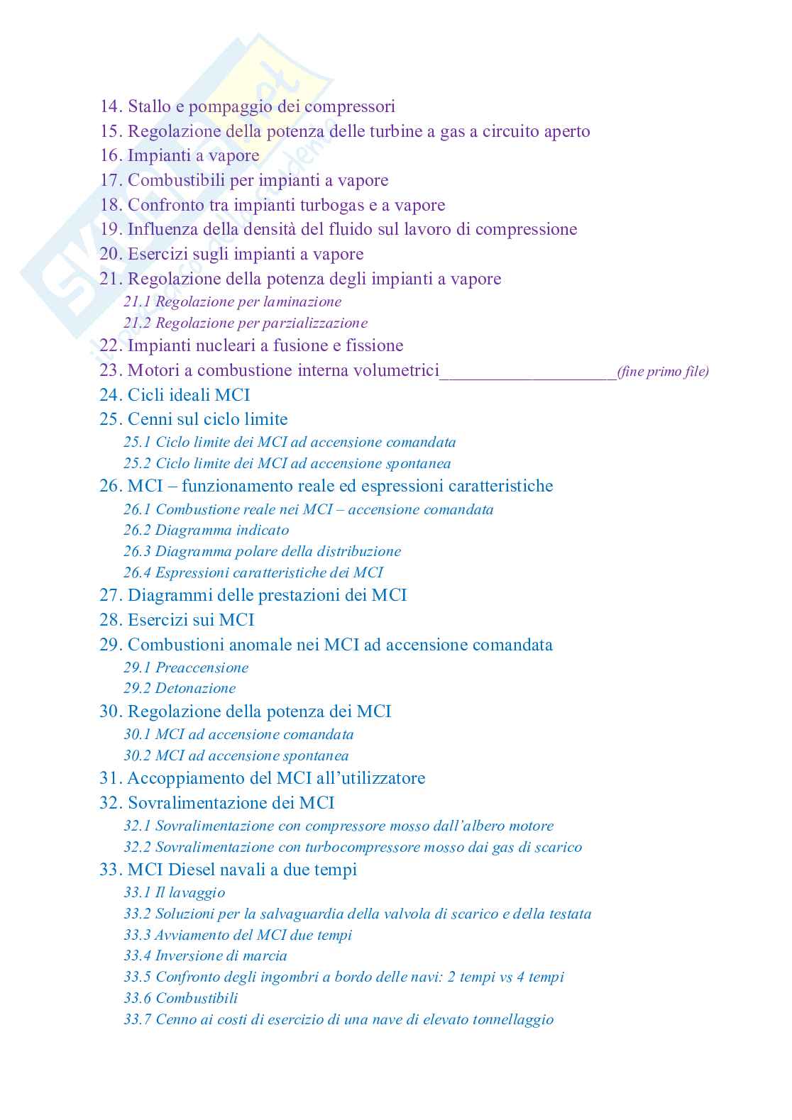 Appunti per esame di Macchine - seconda parte Pag. 2