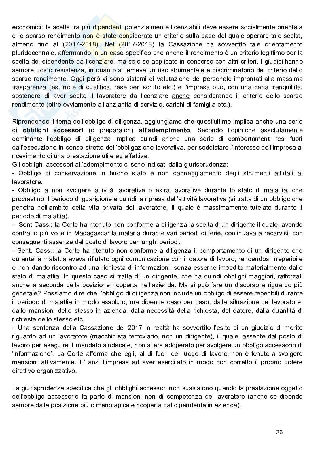 Appunti Diritto del lavoro Pag. 26