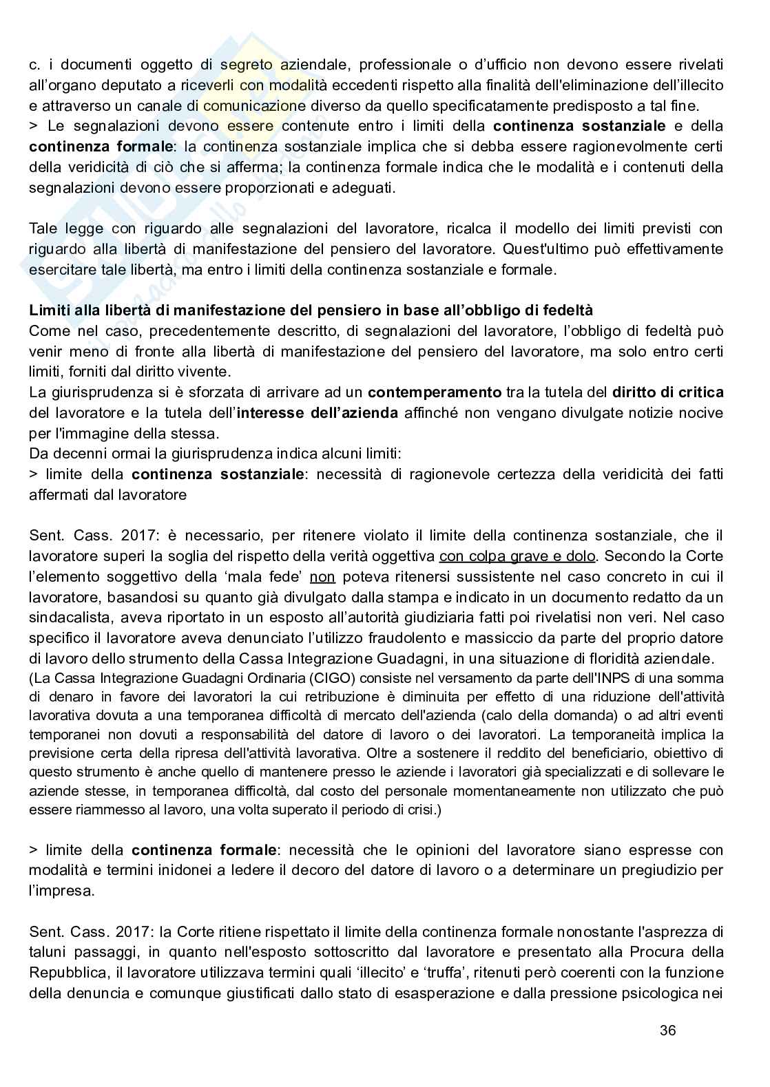 Appunti Diritto del lavoro Pag. 36