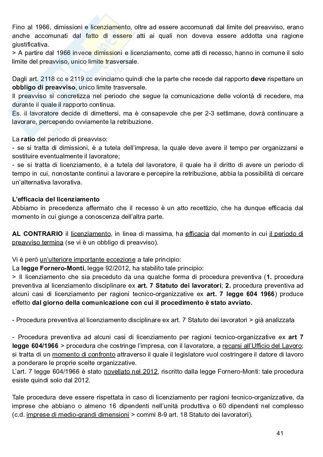 Appunti Diritto del lavoro Pag. 41