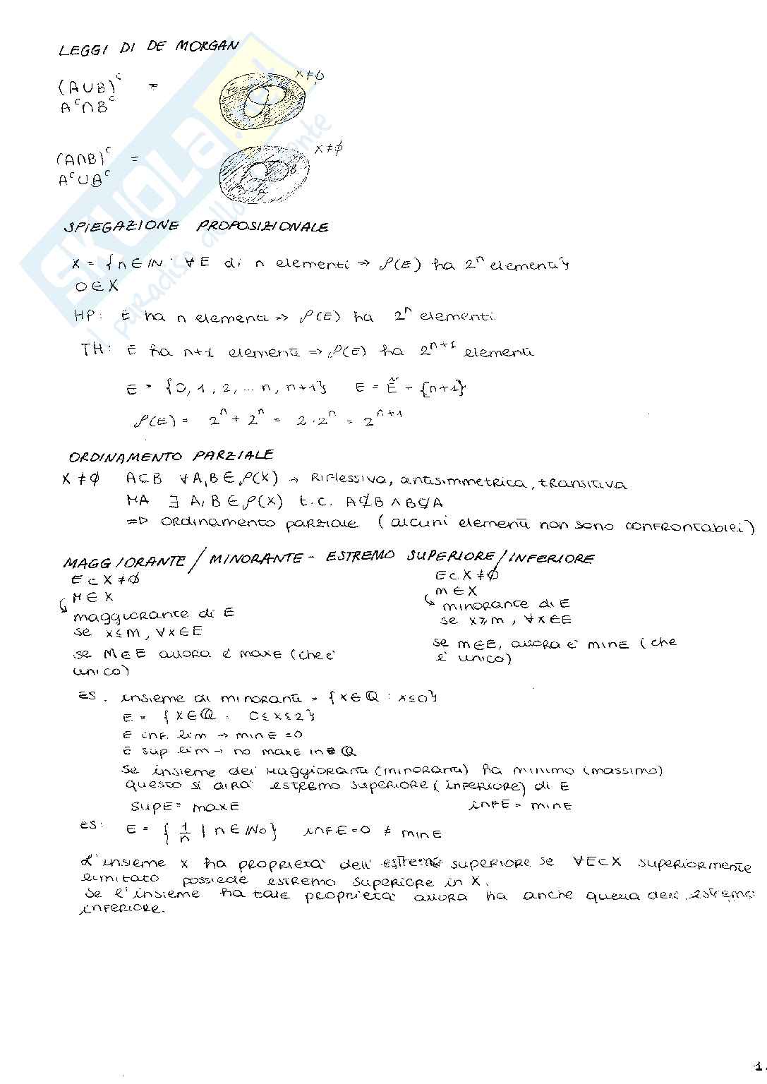 Analisi e Geometria 1-Analisi e Geometria 1 Pag. 1