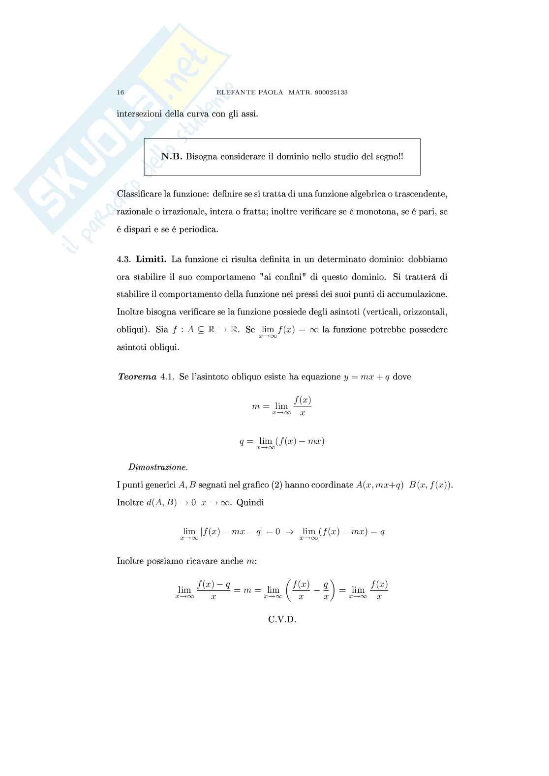 Appunti di Analisi I Pag. 16