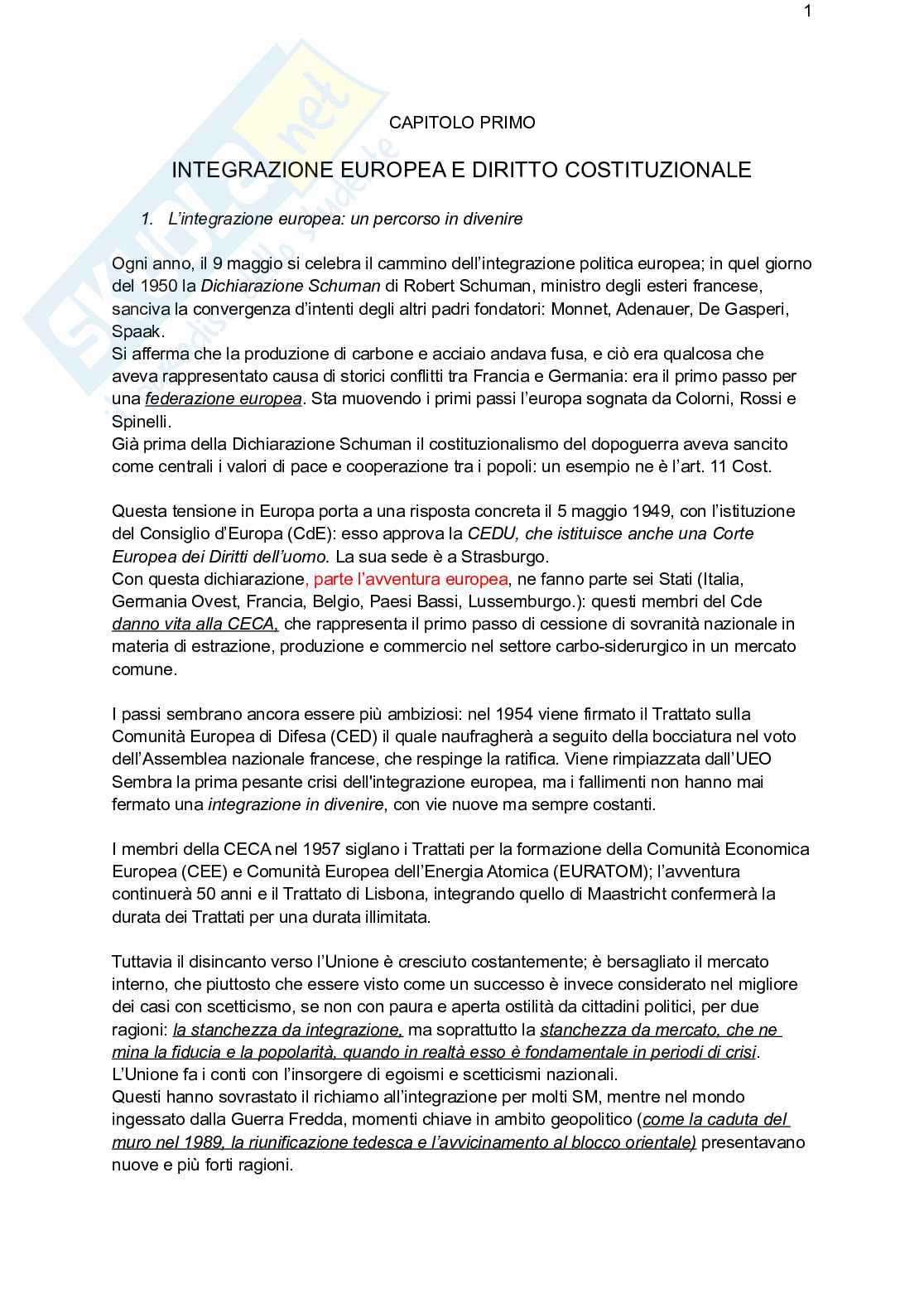 Diritto pubblico dell'economia Pag. 1