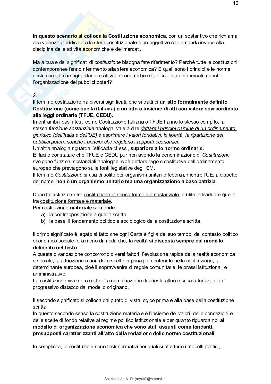 Diritto pubblico dell'economia Pag. 16