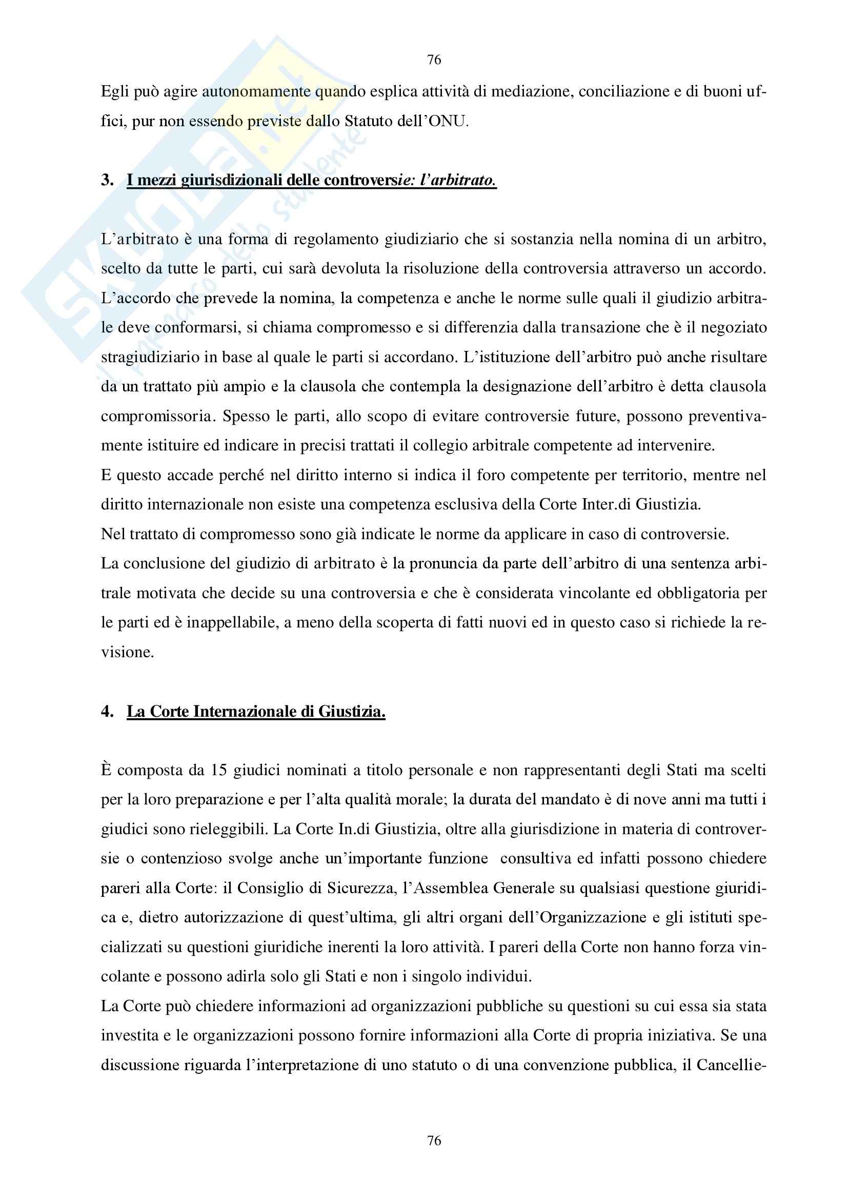 Diritto Internazionale Pag. 76