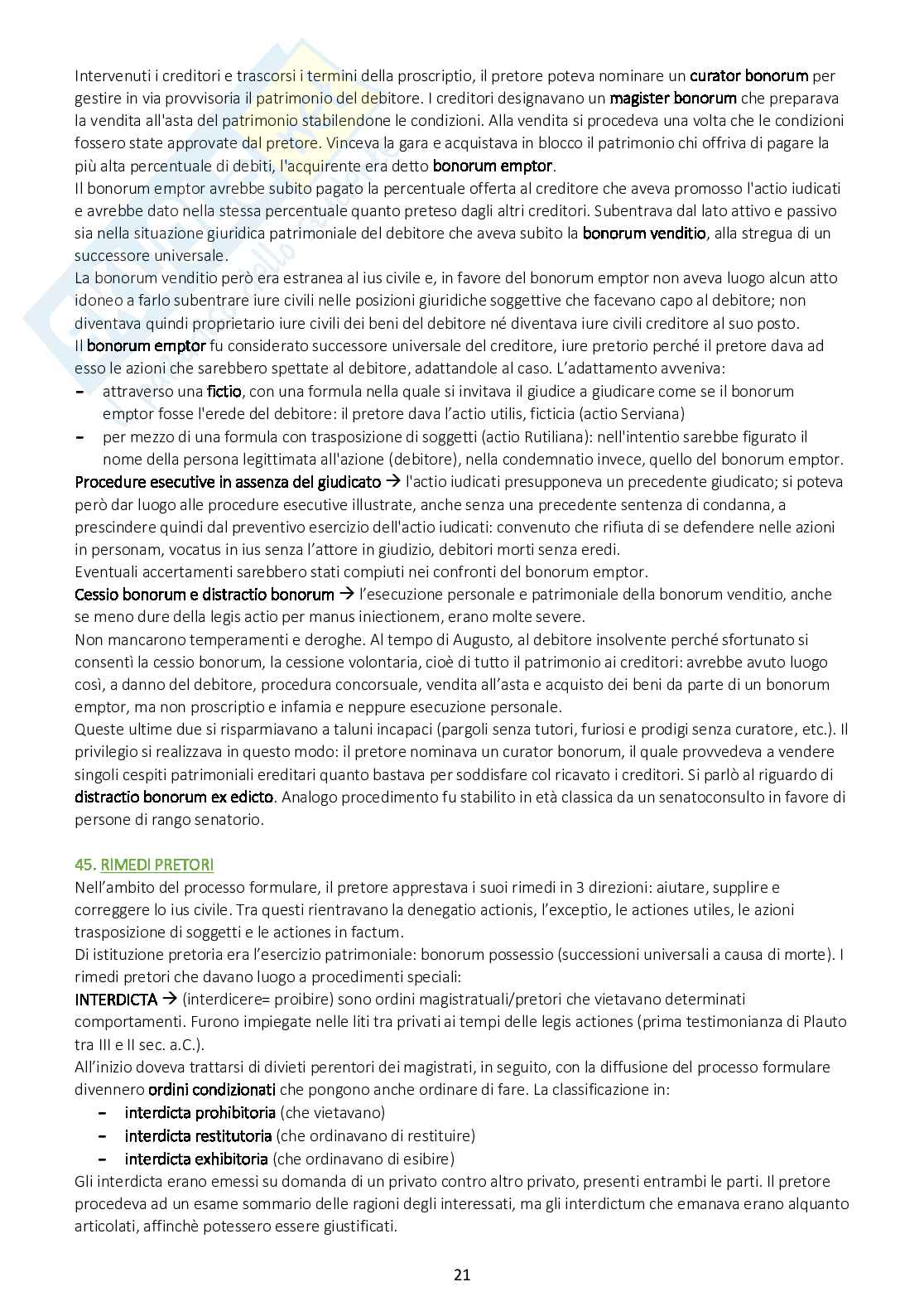 Istituzioni di diritto romano Pag. 21