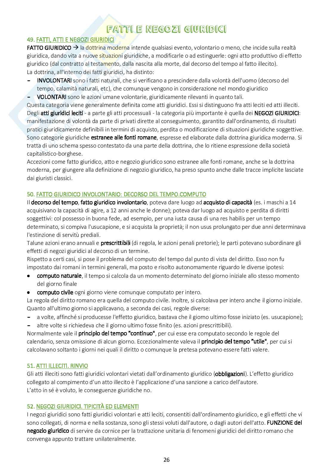 Istituzioni di diritto romano Pag. 26