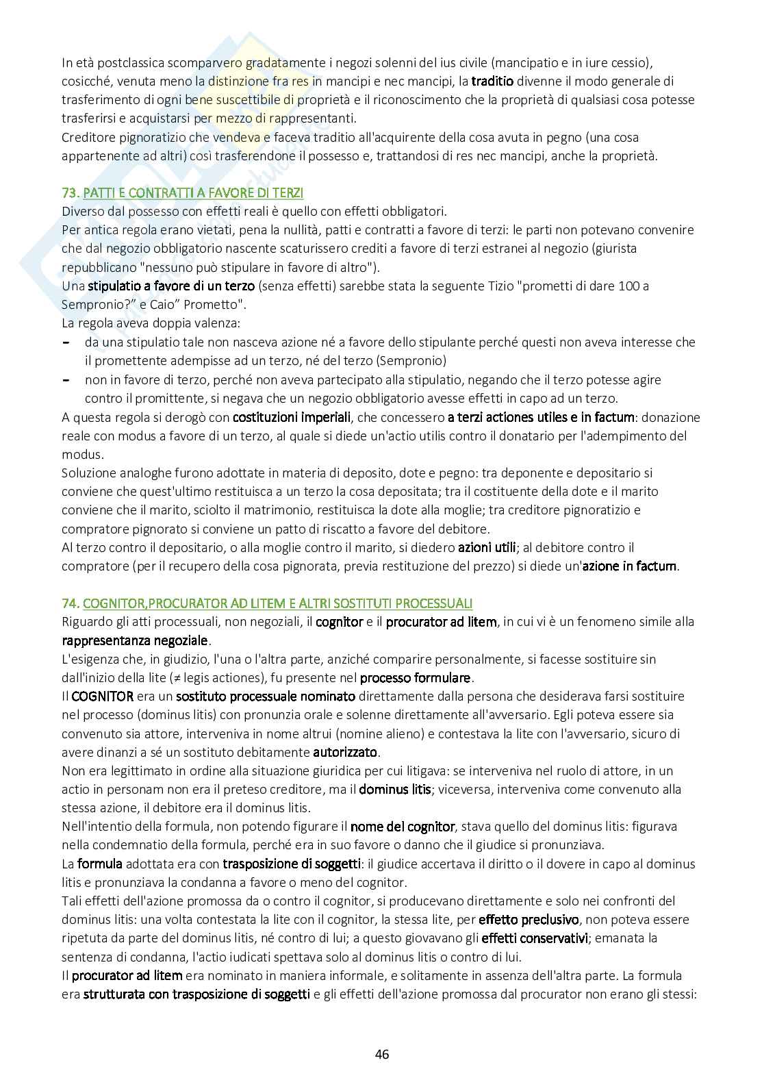 Istituzioni di diritto romano Pag. 46