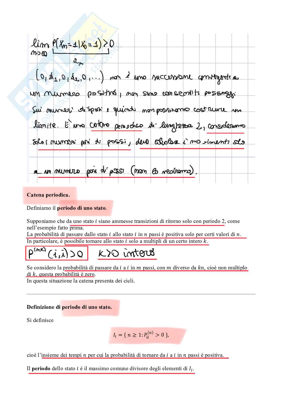 Probabilità di ritorno Pag. 11