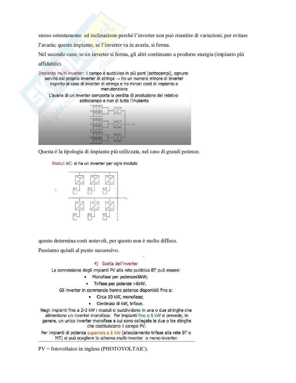 Impianti fotovoltaici Pag. 11