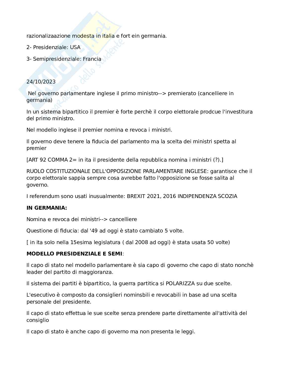 Diritto costituzionale - prima parte Pag. 21