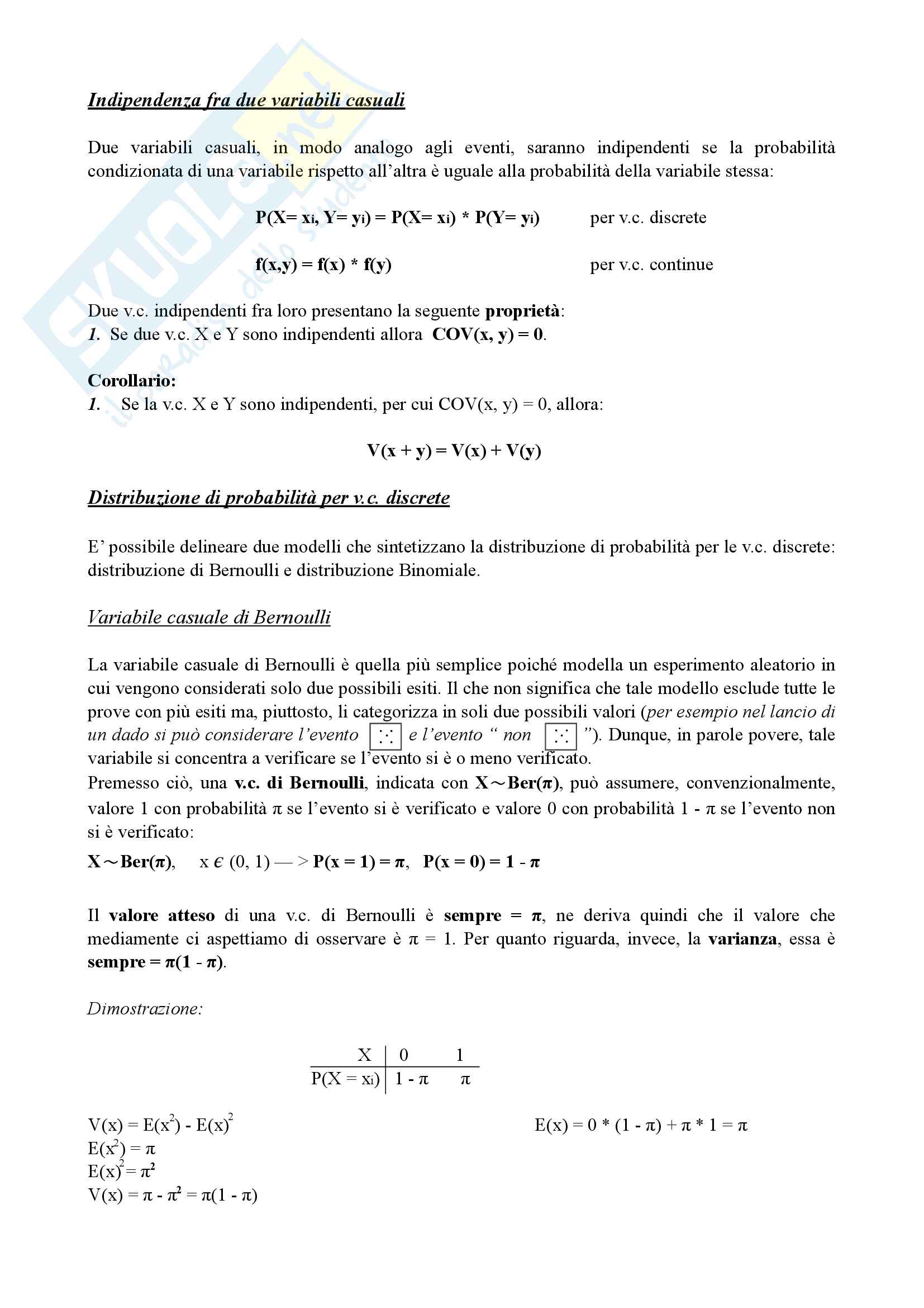 Statistica 2- secondo parziale Pag. 11