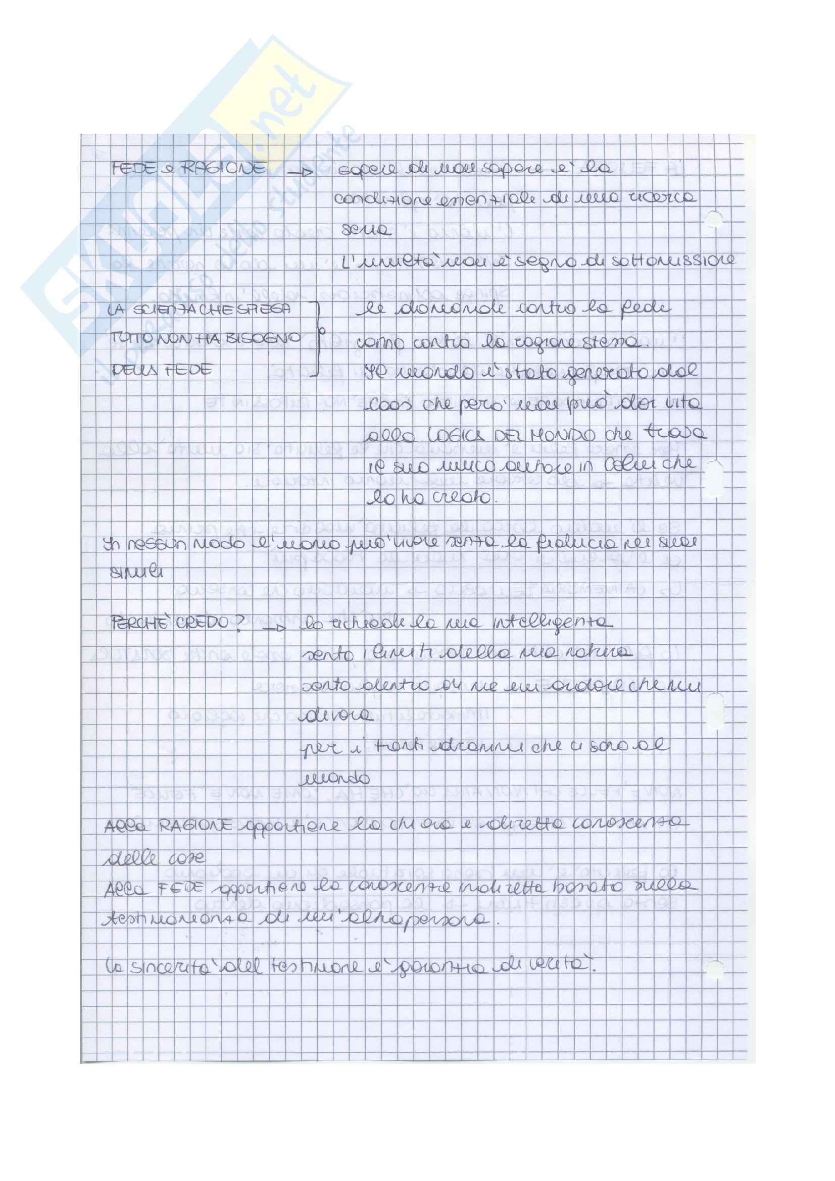 Riassunto esame Teologia, prof. Bolis, libro consigliato Desiderio di Dio e senso della vita Agostino di Ippona, Piccolomini Pag. 11