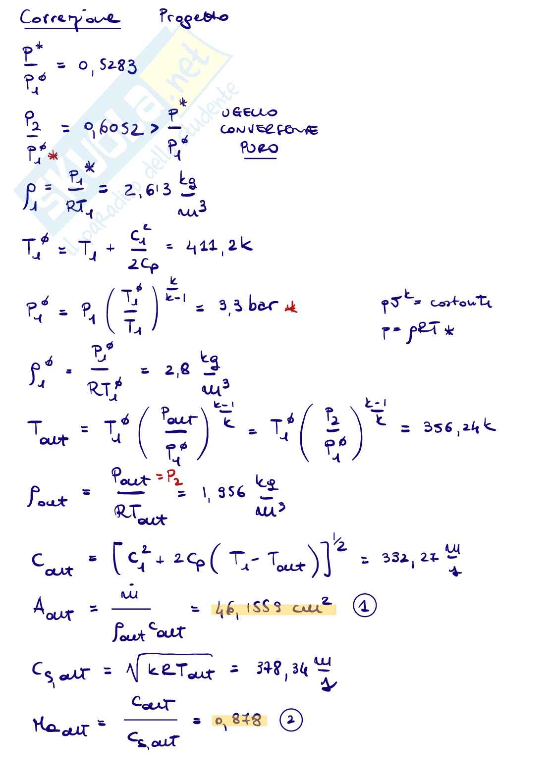 Simulazioni esercizi esame Fondamenti di macchine Pag. 66
