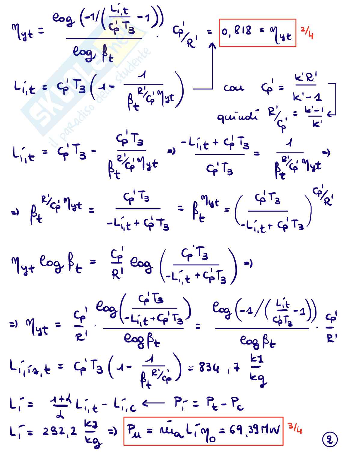 Simulazioni esercizi esame Fondamenti di macchine Pag. 81