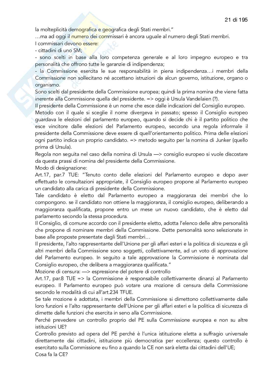Diritto dell'Unione Europea Pag. 21