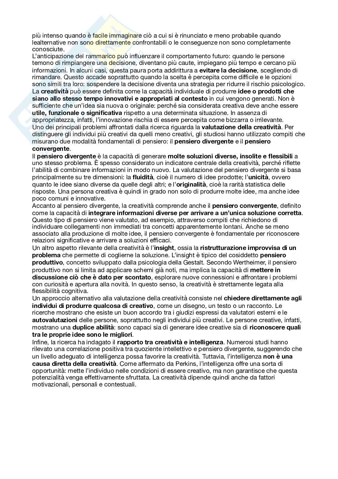 Appunti di Psicologia generale sulla memoria  Pag. 16