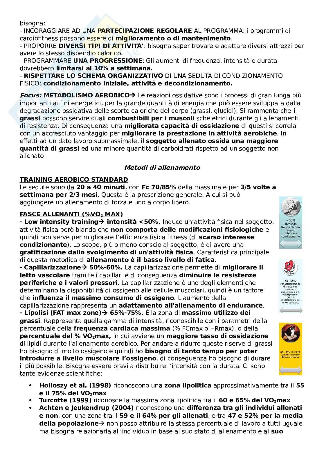 Fitness e attività motorie per la salute - Appunti lezione Pag. 16