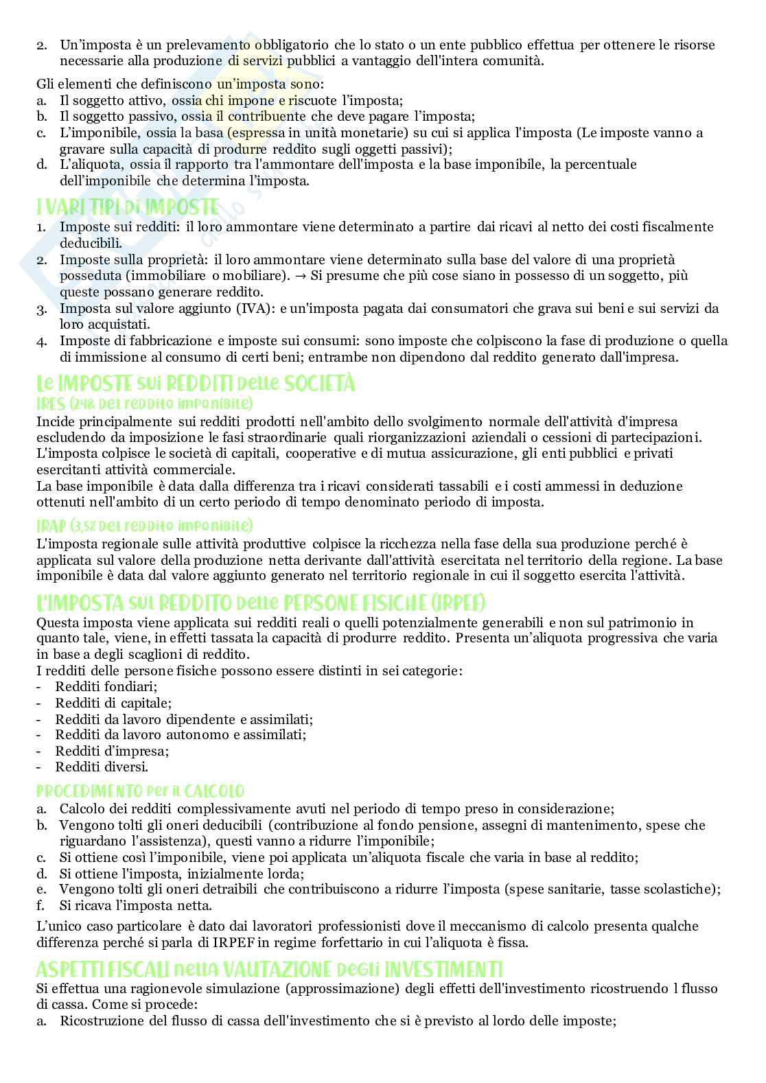 Appunti Economia aziendale applicata Pag. 46