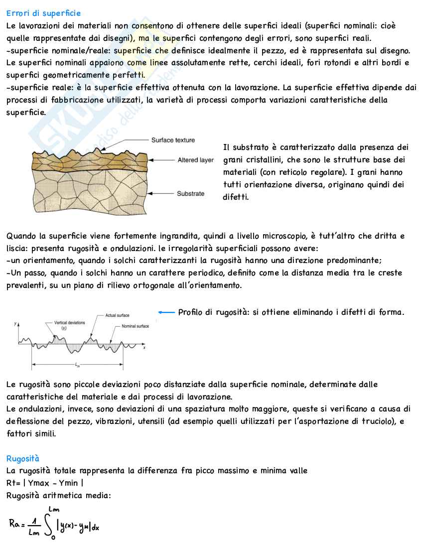 Tecnologie e studi di fabbricazione - secondo parziale Pag. 11