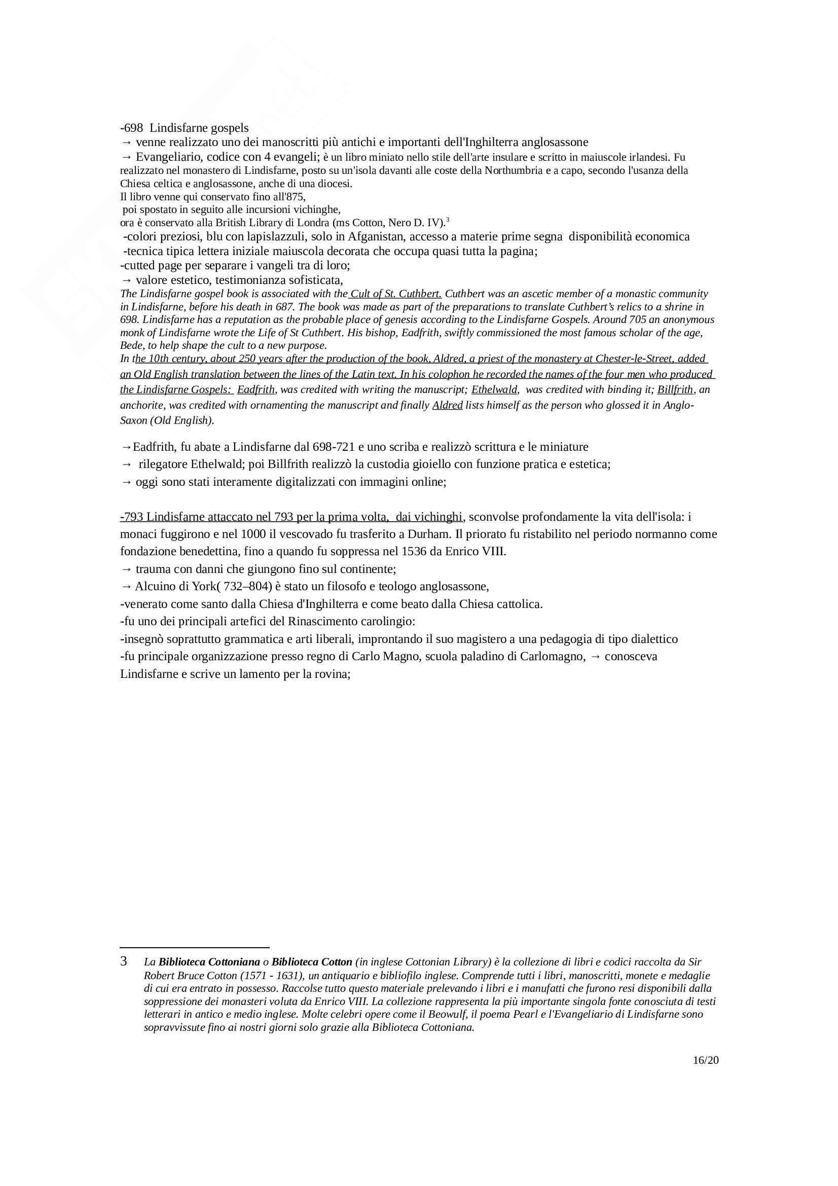 Filologia germanica Parte 1° Pag. 16