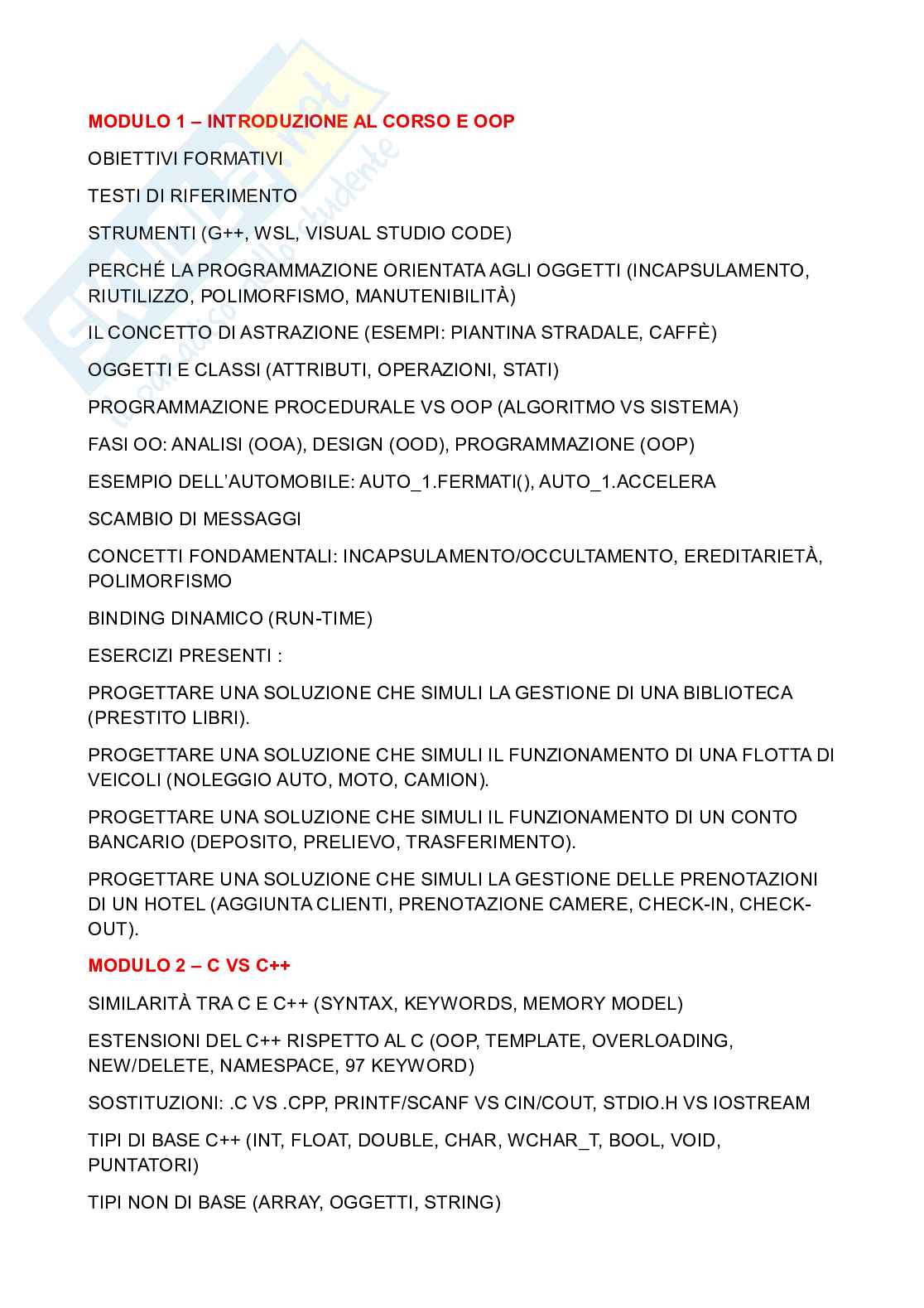 Programmazione 2 completa Pag. 2