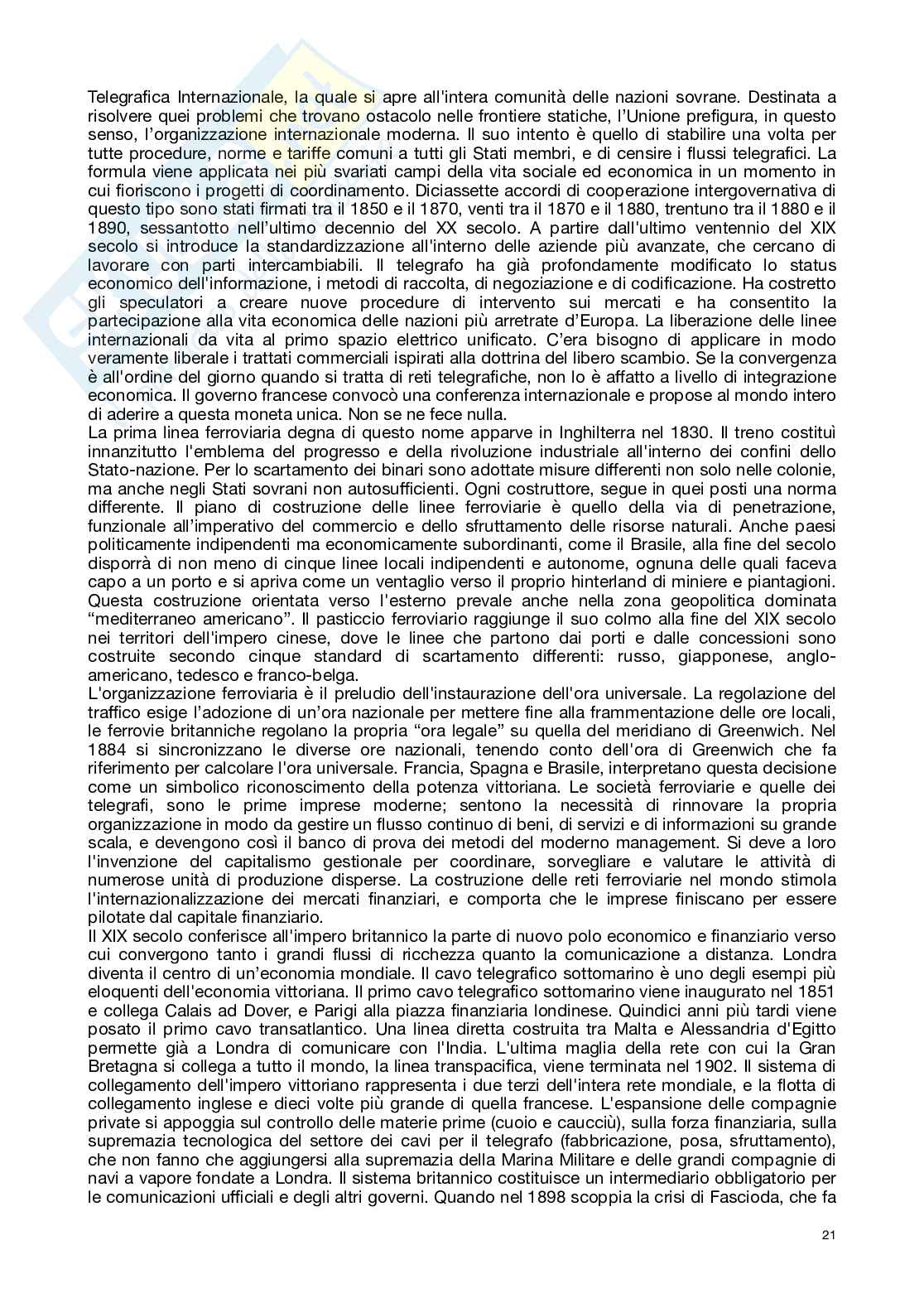 Riassunto esame Geografia della comunicazione, Prof. Dini Francesco, libro consigliato Contributi geografia della comunicazione, Dini Pag. 21