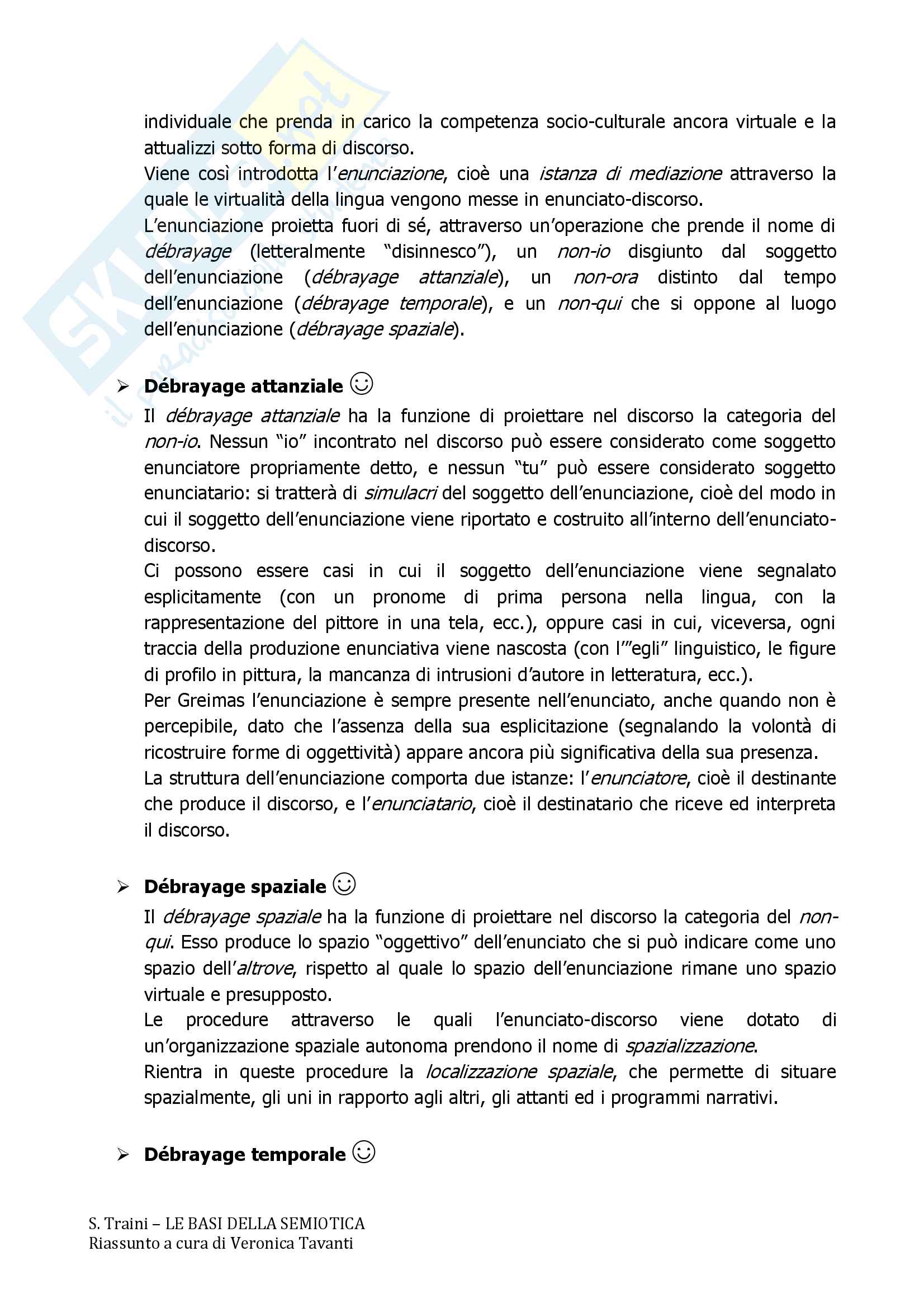 Riassunto esame semiotica, prof. Bartezzaghi, libro consigliato Le basi della semiotica, S. Traini (con domande d'esame) Pag. 21
